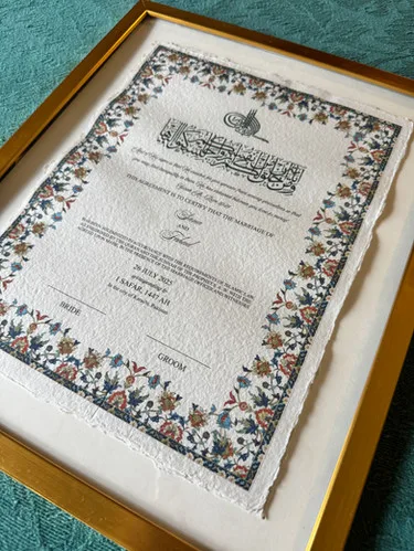 Nikah Certificates