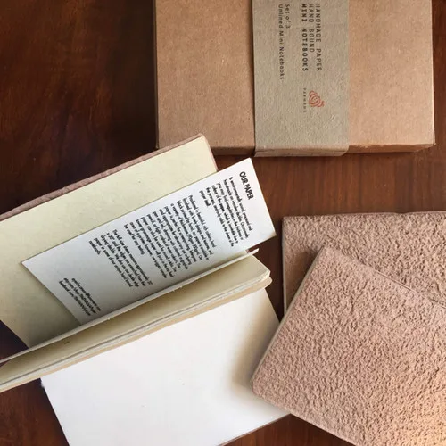 Camel Cover Pocket Size Journal 3.5 x 5.25 inch
