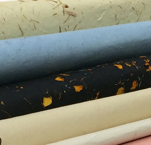 2 Floral Paper Sheets 22 x 28 inch