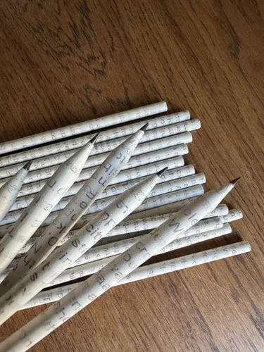 Newspaper Pencil Pack - 5 HB Pencils