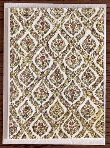 5 Blank Greeting Card & Envelopes - Mughal Empire Florals V&A - I 3.5 x 5.5 inch